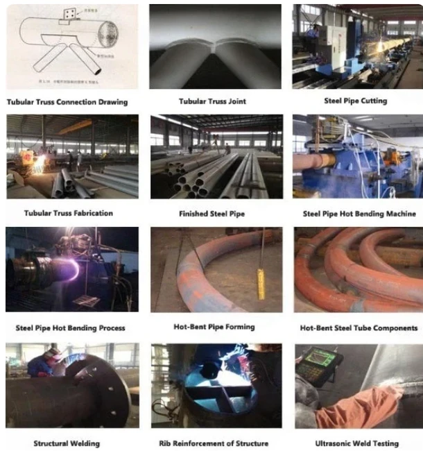 Production Process of Tubular Truss Production Process of Tubular Truss